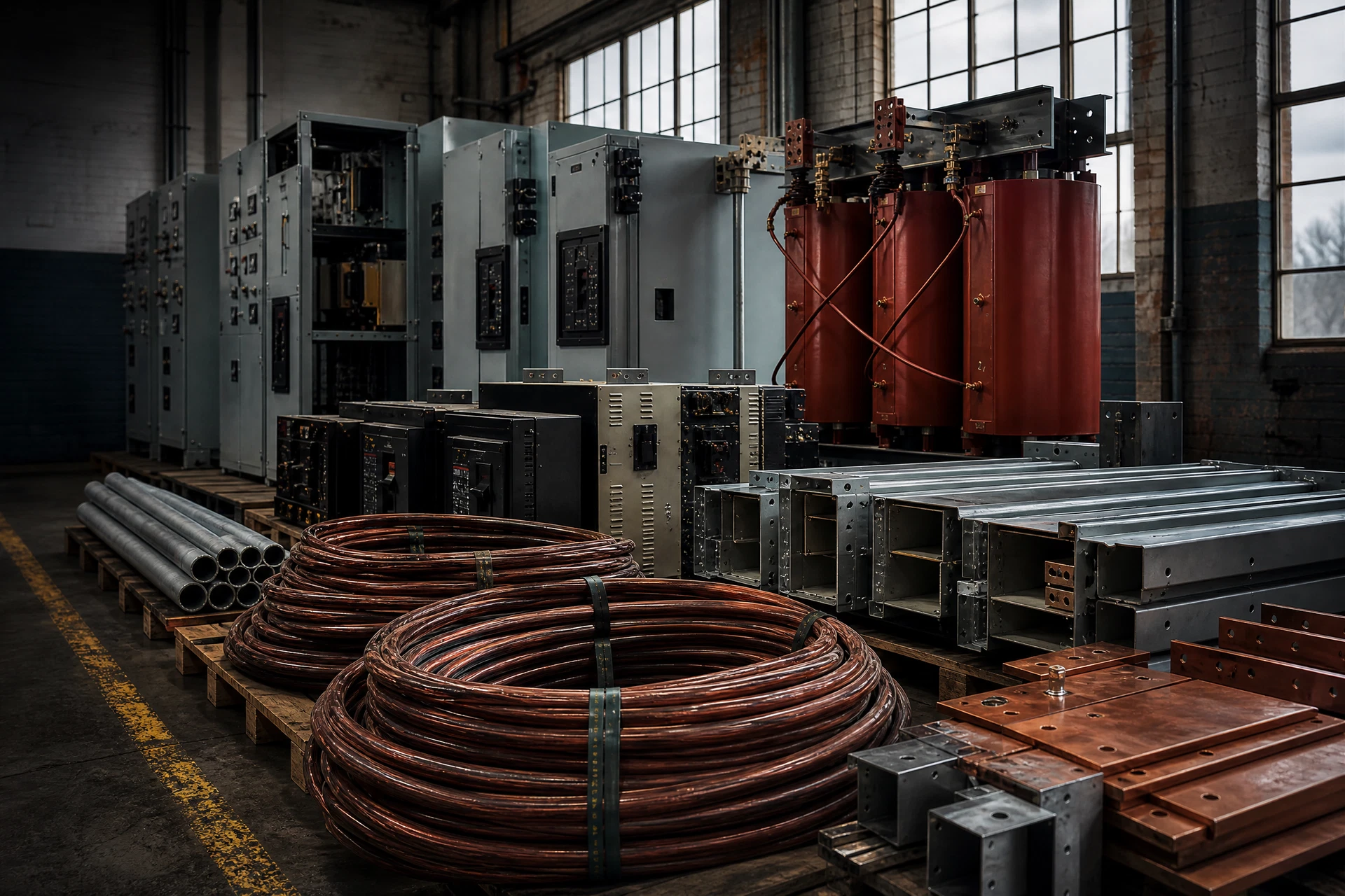 Nameplate-documented electrical equipment related to Contact